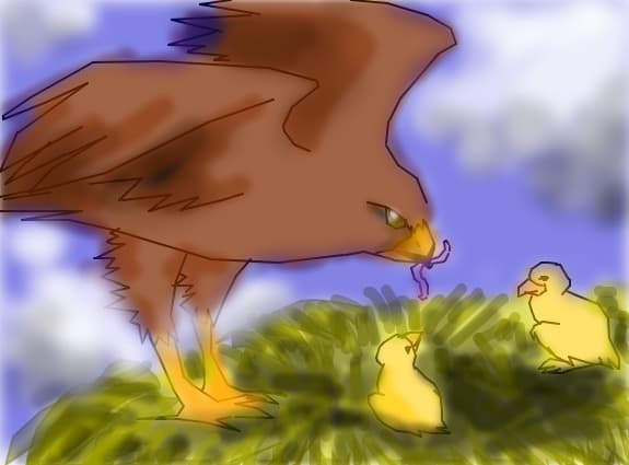 Vulturul mama