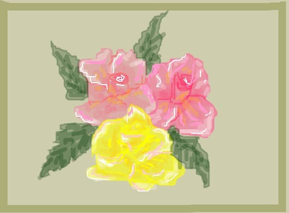 Desen 49752 modificat:trandafiri