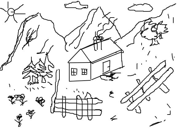 pEisaj de munte