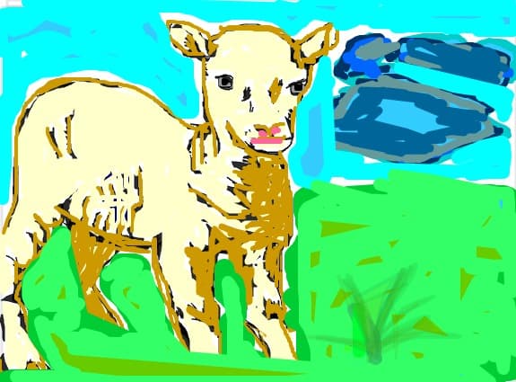 Desen 4246 modificat:animal