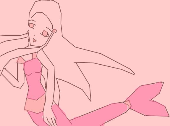 pink marmaid