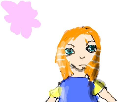 anime girl(nu sunt buna la anime draw,dar vreau sa ma perfectionez)