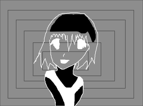 anime alb-negru