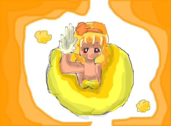 yelow dream anime girl