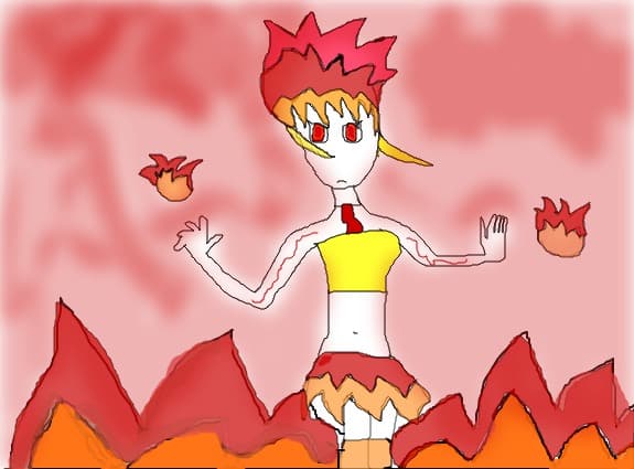 the fire girl