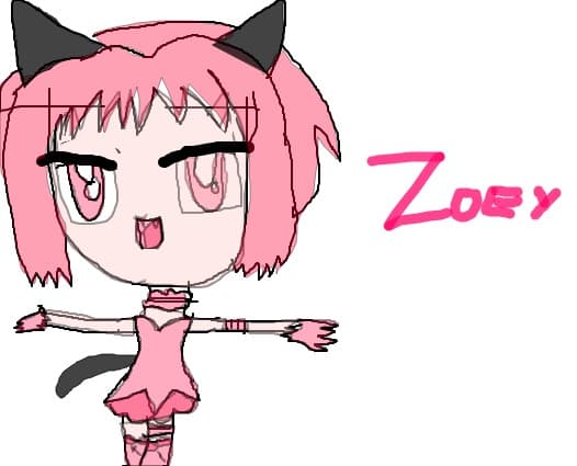 zoey....soramea se uita mai mult(cand era la tv)