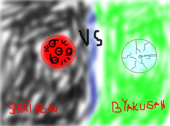 Sharingan vs byakugan