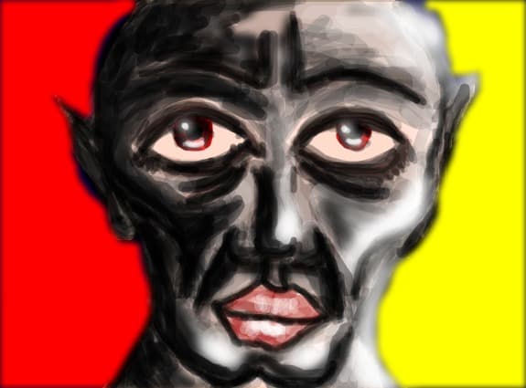 nici eu nu stiu ce am desenat...