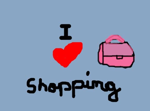 i love shopping