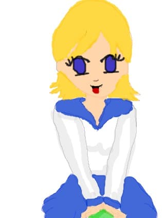 anime school girl