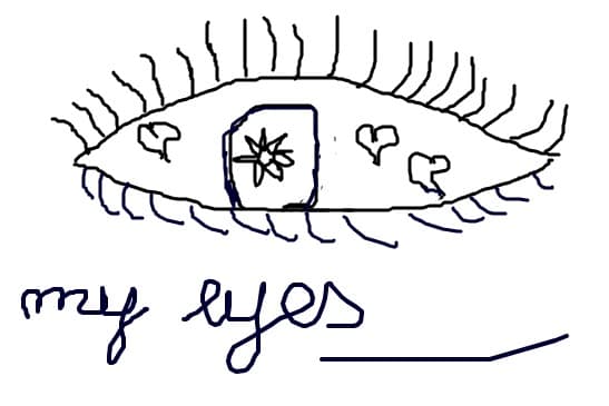 my eyes