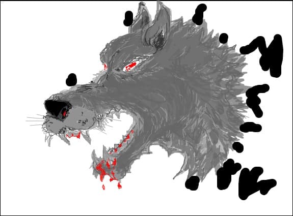 Horror Bloody Wolf