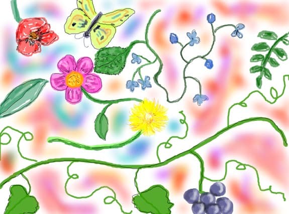 plante... si un fluture
