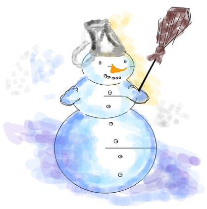snow man-desen fk in graba, nereusit