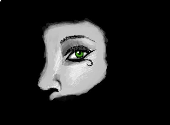 in the dark