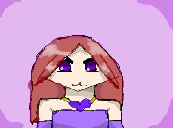 Anime Girl Purple Kid\'s