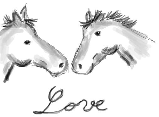 white hearts