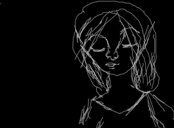 silueta(din plictiseala si ca sa am 20 de desene)