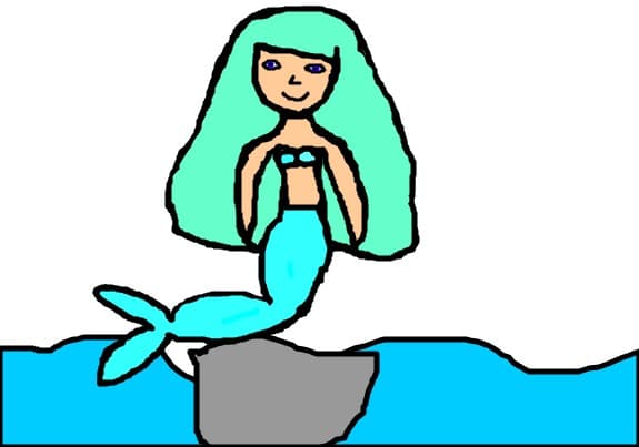 Mermaid turcoaz