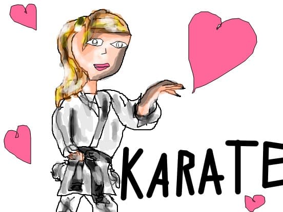 ...karate.sportul meu favorit...
