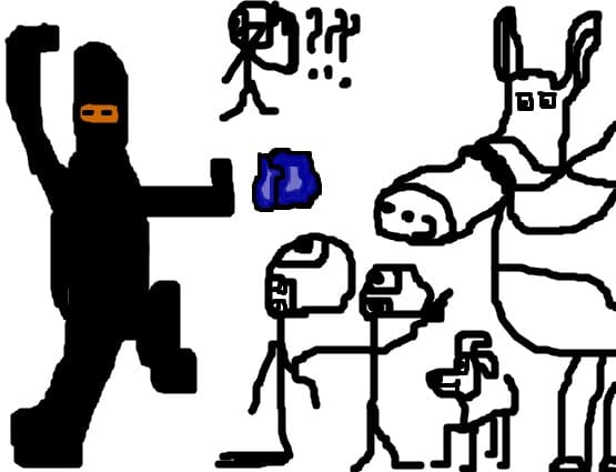 Ninja ataca