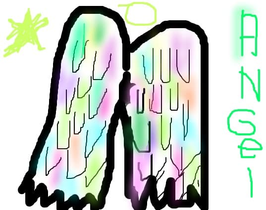 colorfull angel