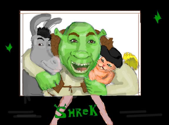 Desen 56629 continuat:shrek