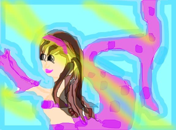 Violet Mermaid