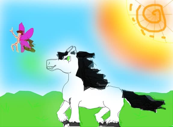 A Horse And A Fairy