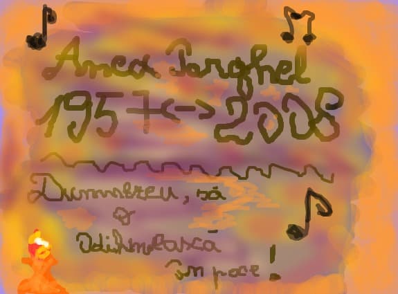 vineri dimineata minunata cantareata anca parghel si-a dat duhul