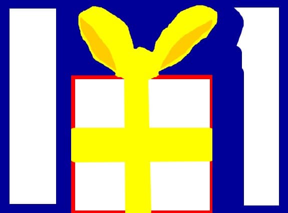 Un cadou pentru mos craciun si.................craciunita lui