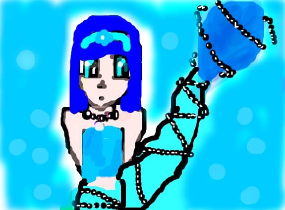 blue mermide
