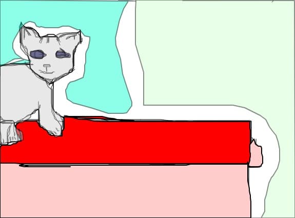 un animal pe scena