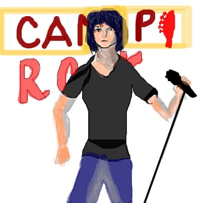 camp rock,se vede super tare de aproape