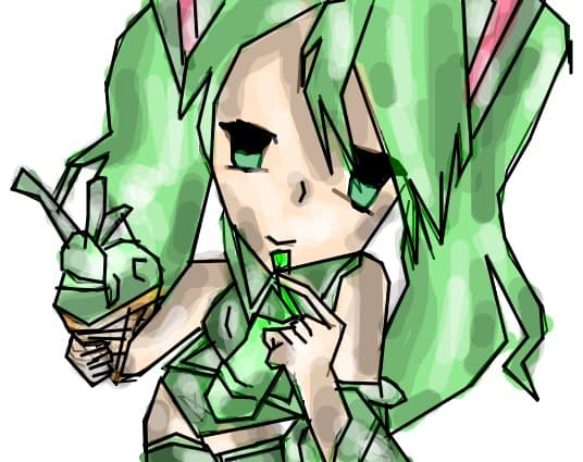 ...anime ice cream...