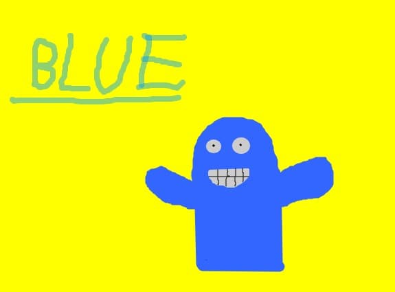 blue