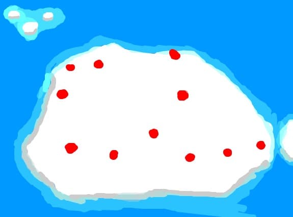 Club Penguin Map