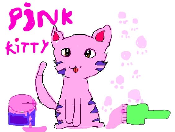 pink kitty