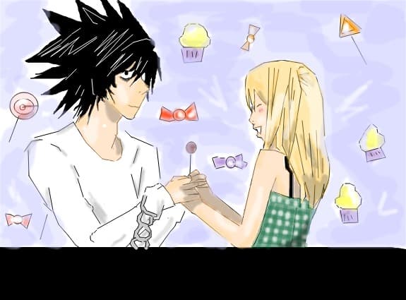Death Note - Misa and L