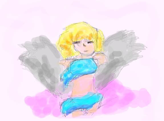 porcelain angel