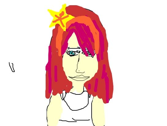 Desen 59265 modificat:emo girl