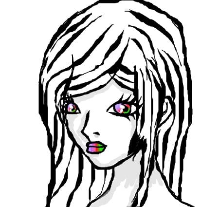 one girl...