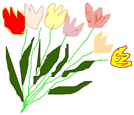 buchet lalele