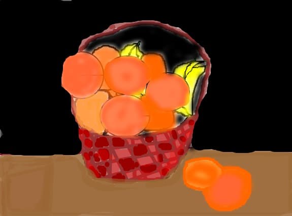 cos cu fructe