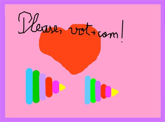 Please vot + com la desenul din dreapta!> >