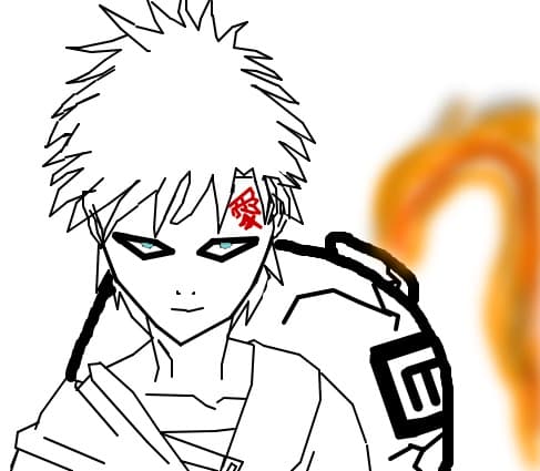 Gaara......(necolorat)