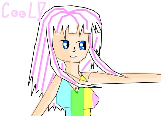 CooL girl!(as vrea sa ajunga in top!)