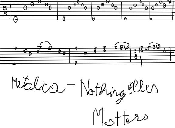 Metalica-nothing elles matters