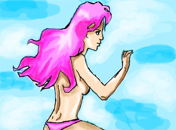 anime summer girl