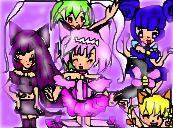 Mew Mew Power(fiecare cu o steluta**)